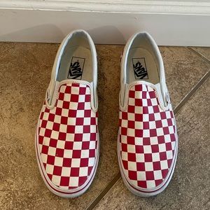 VANS Checkerboard Classic Slip On - Women’s 9/Men’s 7.5